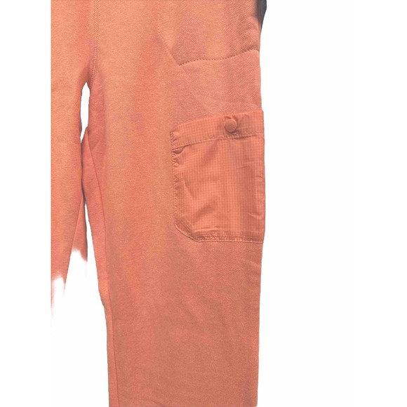 NWT Sz L Columbia Girls Joggers. Fleece Lined. Peach. Pockets. Logo. - Picture 2 of 6